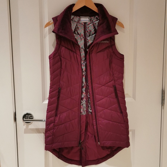 Columbia Women's Long Light Puffer Vest, XS - Picture 4 of 4
